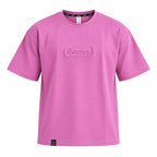 Borumz Essentials 300 GSM Scuba Drop Shoulder T-Shirt - Muted Pink