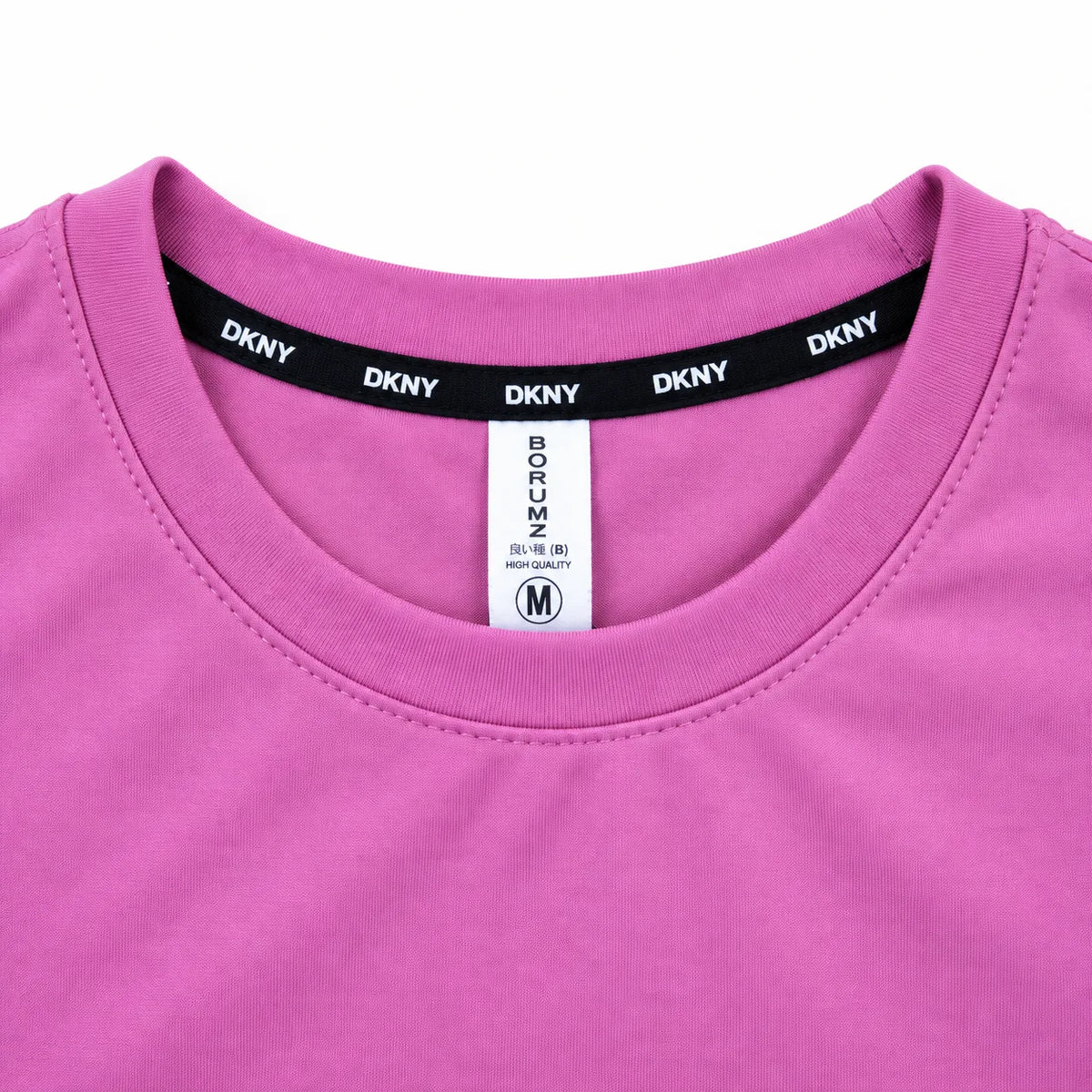 Borumz Essentials 300 GSM Scuba Drop Shoulder T-Shirt - Muted Pink