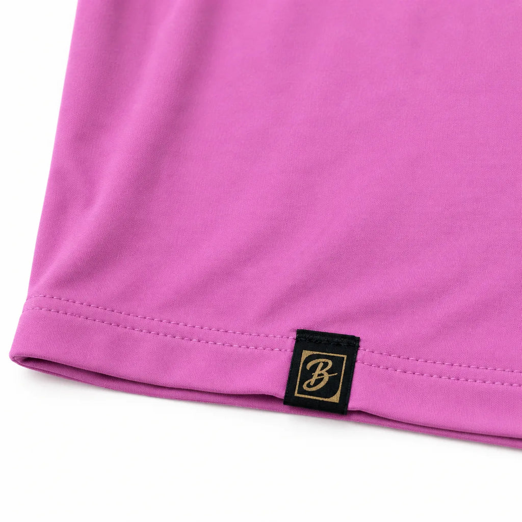 Borumz Essentials 300 GSM Scuba Drop Shoulder T-Shirt - Muted Pink