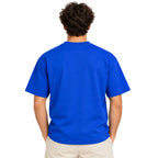 Borumz Essentials 300 GSM Scuba Drop Shoulder T-Shirt - Royal Blue