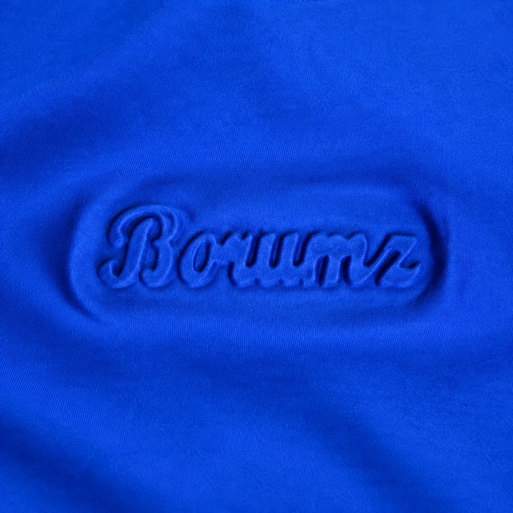 Borumz Essentials 300 GSM Scuba Drop Shoulder T-Shirt - Royal Blue