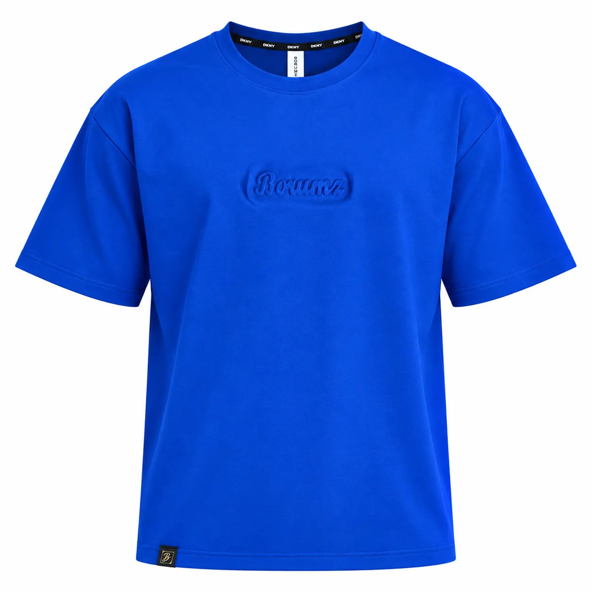 Borumz Essentials 300 GSM Scuba Drop Shoulder T-Shirt - Royal Blue